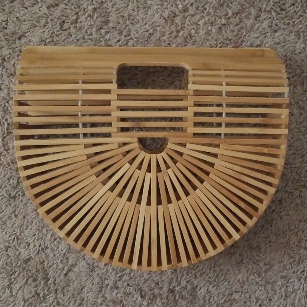 Bamboo Basket Bag
